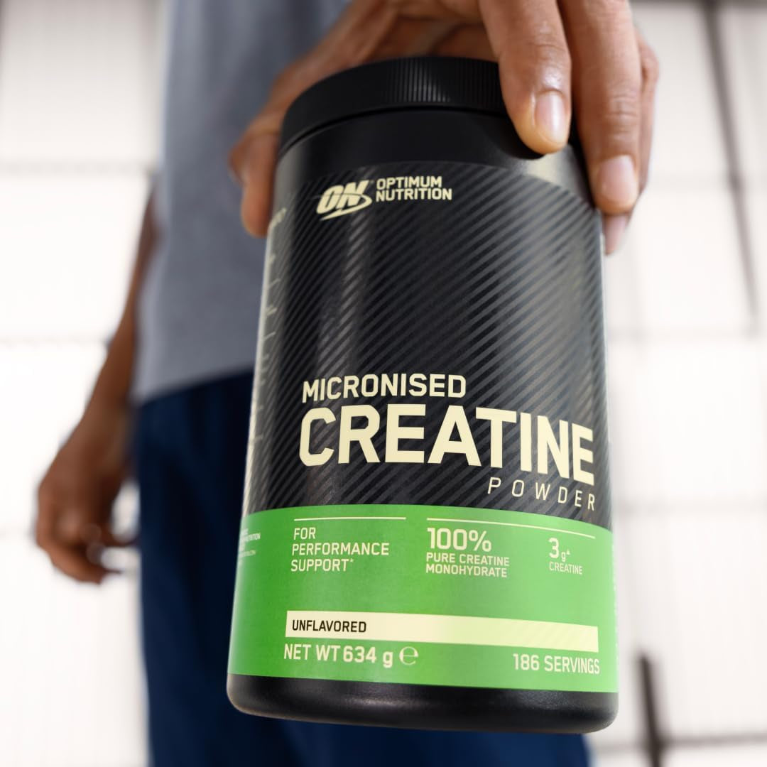 Optimum Nutrition Mikronisiertes Kreatin Pulver, Geschmacksneutral, 317G, 93 Portionen