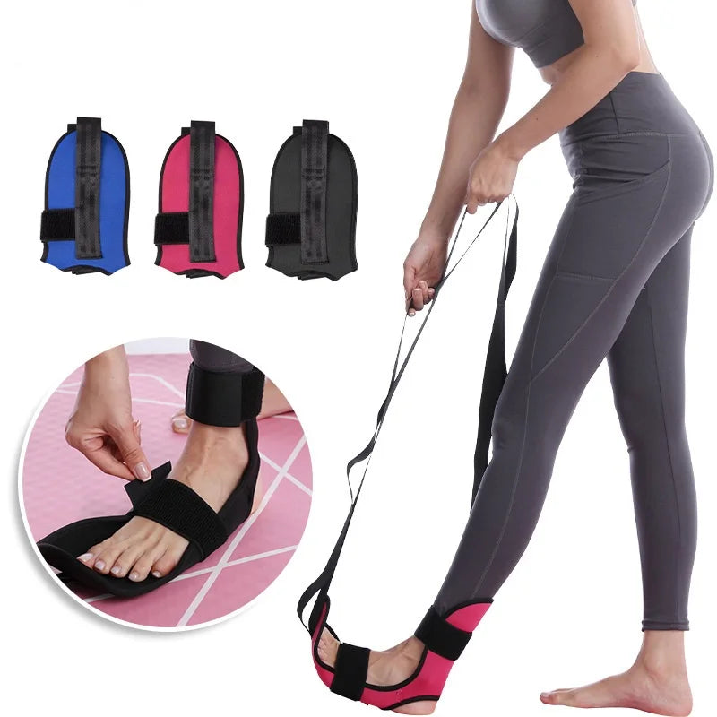 Yoga Leg Stretcher Flexibility Stretching Strap Fitness for Rehabilitation Strap Plantar Fasciitis Trainer Tape Stretching Legs