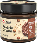 Maxinutrition Protein Cream Haselnuss-Nougat 200G Im Glas, Schokoladenaufstrich Mit 21% Protein- Und 24% Haselnussanteil, Mit Nur 7,7 Gramm Zucker (80% Weniger Als Herkömmliche Streichcremes)