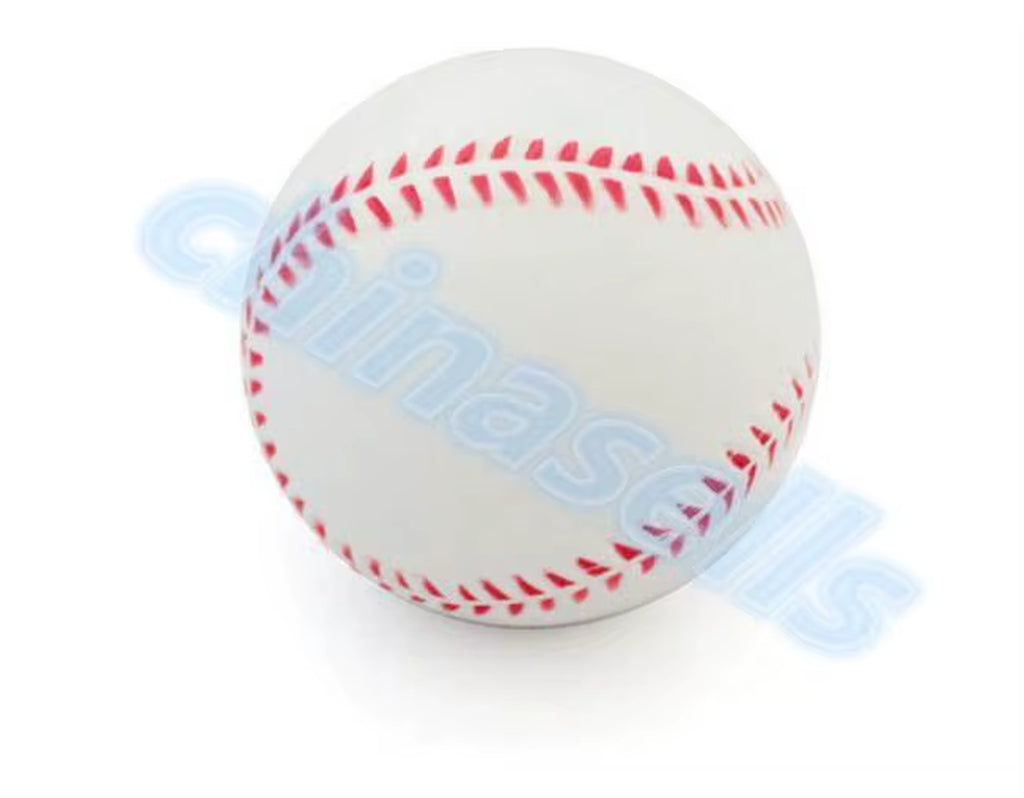 1Pcs 9Inch White Safety Kid Baseball Base Ball Practice Trainning PU Chlid Softball Balls Sport Team Game No Hand Sewing