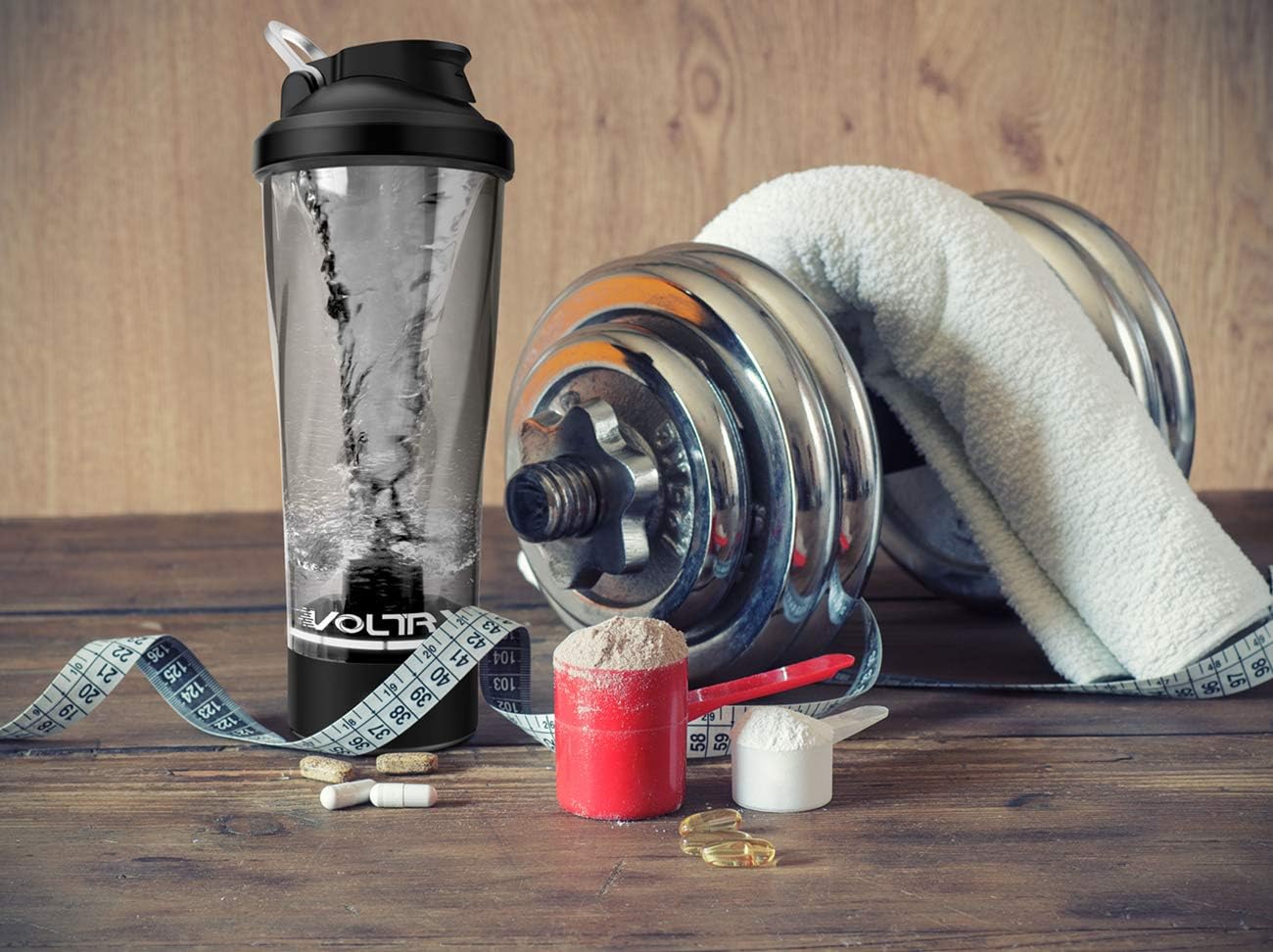 Premium Elektrischer Protein-Shaker, Hergestellt Aus Tritan – Bpa-Frei – Vortex Tragbarer Mixerbecher/Usb-Aufladbarer Shakerbecher Für Protein-Shakes Beim Training, Fitness Und Sport 24 Oz