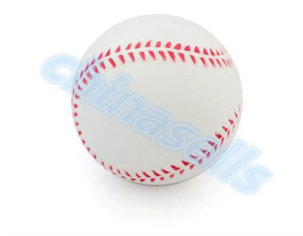 1Pcs 9Inch White Safety Kid Baseball Base Ball Practice Trainning PU Chlid Softball Balls Sport Team Game No Hand Sewing