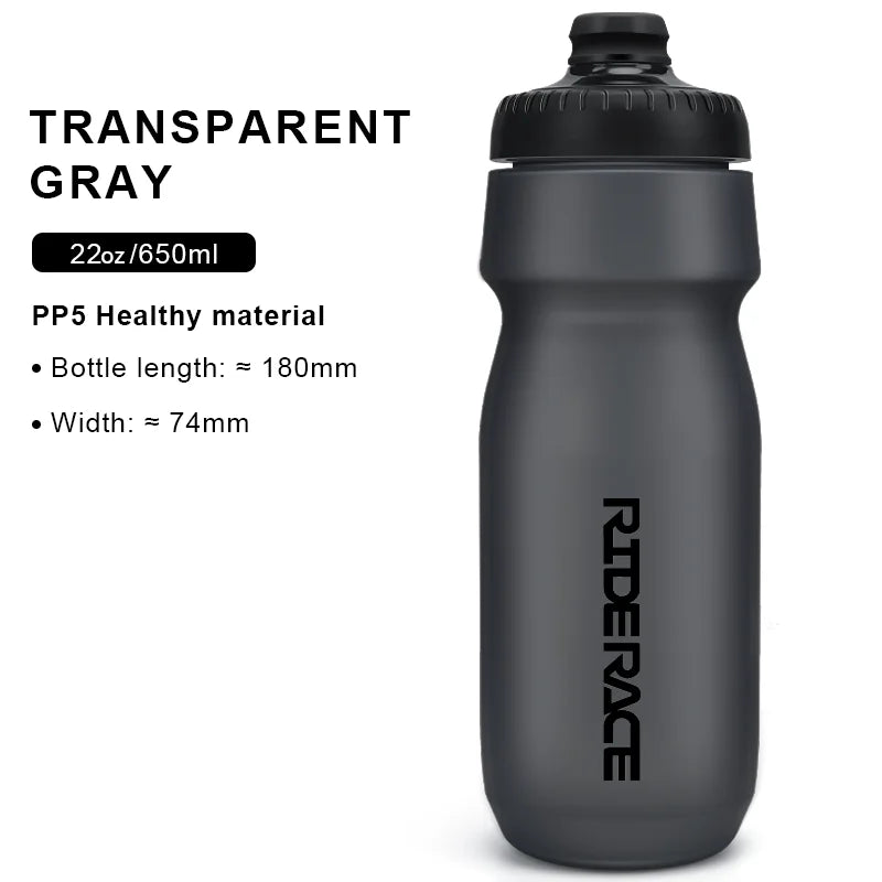 Sports Water Bottle 550ML 650ML PP5 Ultra-Light Outdoor Running Cycling Squeeze Mug Bicycle Kettle Portable Bike Cup