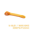 Heavy Duty Pilates Resistance Band for Workout Fitness Exercise Elastic Latex Band for Strength Training Crossfit Gym Equipment