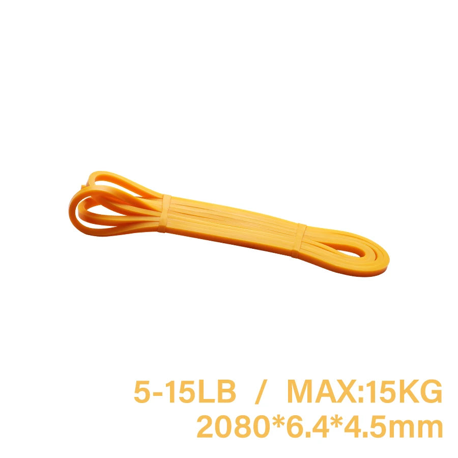 Heavy Duty Pilates Resistance Band for Workout Fitness Exercise Elastic Latex Band for Strength Training Crossfit Gym Equipment
