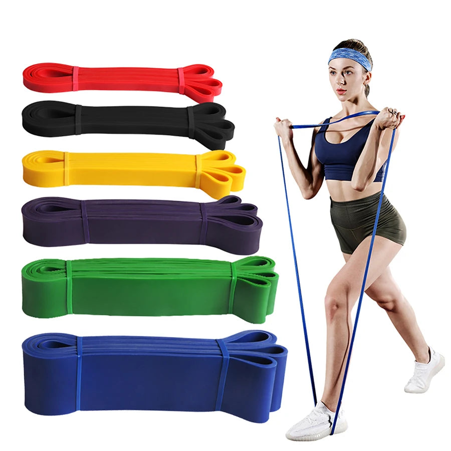 Heavy Duty Pilates Resistance Band for Workout Fitness Exercise Elastic Latex Band for Strength Training Crossfit Gym Equipment