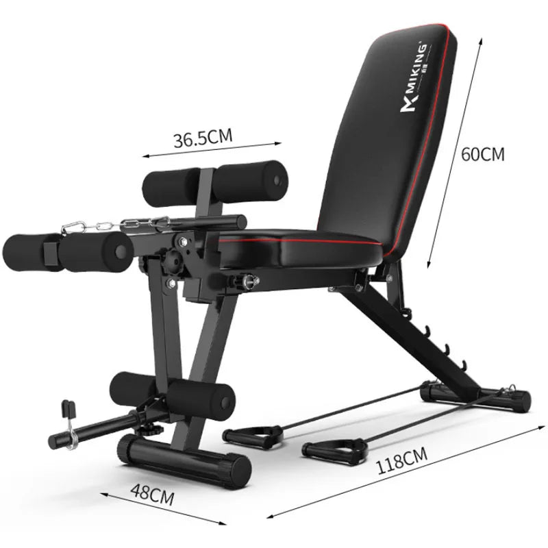 Multi-Functional Fitness Dumbbell Stool, Household Supine Board, Sit Up, Weightlifting Bench