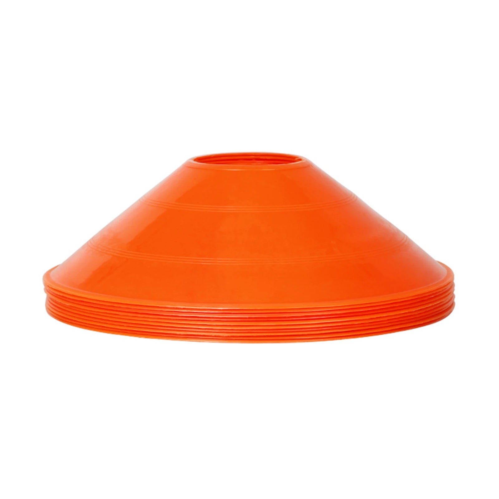 Durable Flat Training Discs for Soccer Basketball Football Agility Drills High Visibility Multi Sport Markers Portable