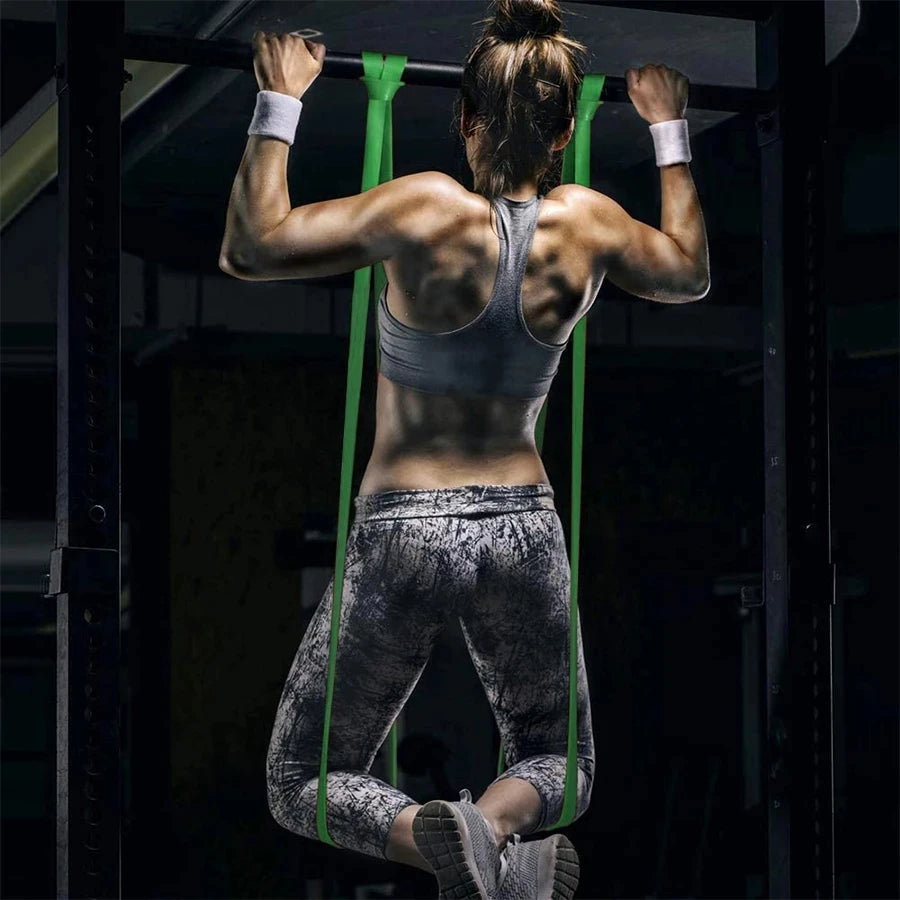 Heavy Duty Pilates Resistance Band for Workout Fitness Exercise Elastic Latex Band for Strength Training Crossfit Gym Equipment