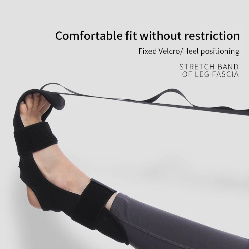 Yoga Leg Stretcher Flexibility Stretching Strap Fitness for Rehabilitation Strap Plantar Fasciitis Trainer Tape Stretching Legs